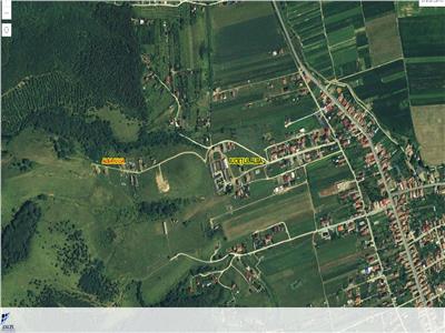 Teren 500 mp cu utilități, Micesti- Alba Iulia, partea cu pădurea